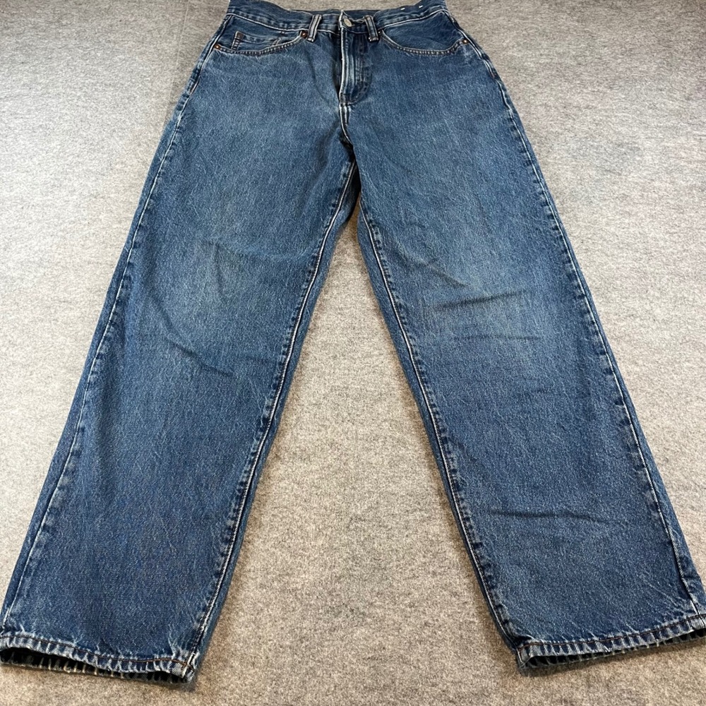Gap Mens Straight Leg Jeans Blue Vintage Wash 90s Aesthetic 28x30 Denim Pants
